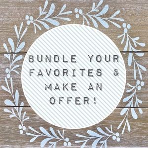 Offers are always welcome. I will either accept or counter with my best offer!